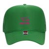 OTTO Cap 5 Panel High Crown Mesh Back Trucker Hat Thumbnail